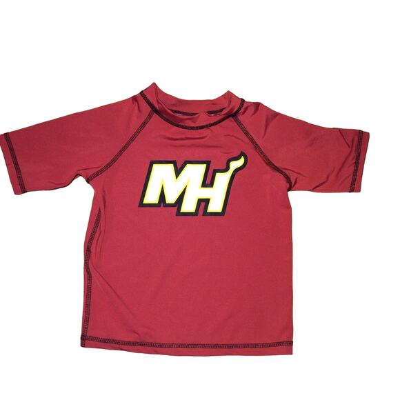 NBA Miami Heat Boy's 4T Swim Top - Picture 1 of 3